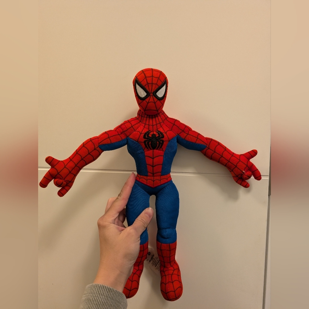 Bendy Spiderman plush